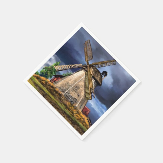 Dutch Windmill Napkins (Corner)