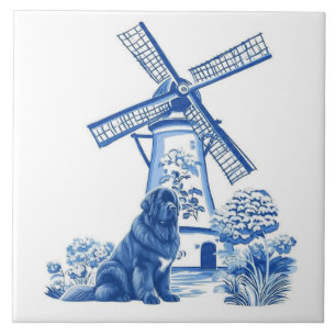 Dutch Windmill Newfoundland Tile