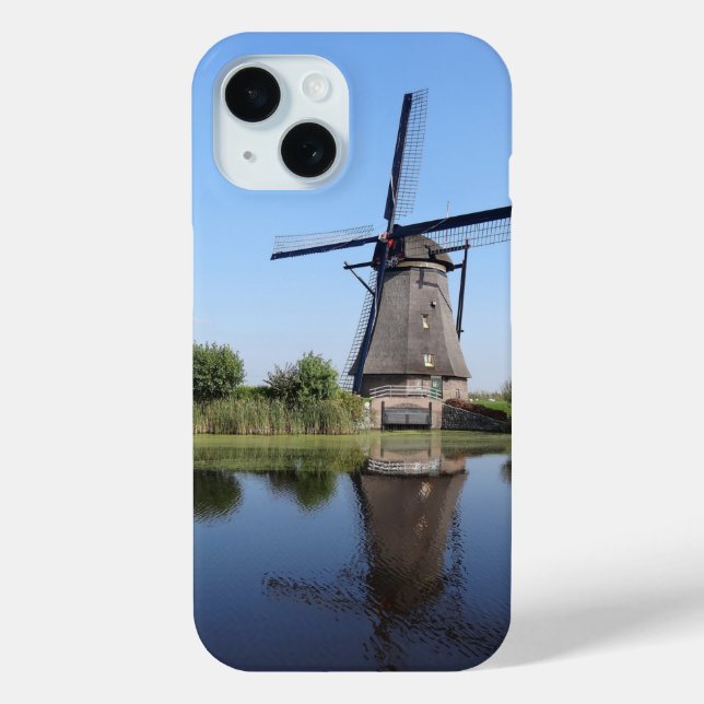 Dutch windmill on a sunny day Case-Mate iPhone case (Back)