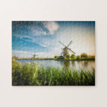 Dutch Windmills | Rotterdam, Holland travel photo