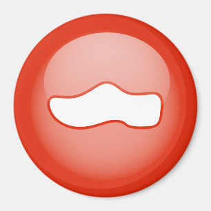 Dutch Wooden Shoe Magnet