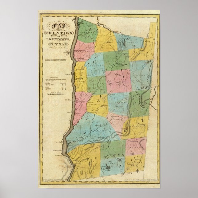Dutchess, Putnam counties Poster (Front)