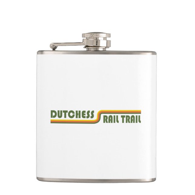 Dutchess Rail Trail Hip Flask (Front)