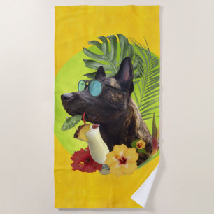 Dutchie Tropical Summer Vibes Beach Towel