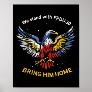 Duterte Supporter Shirt 2025, Bring Him Home Eagle Poster