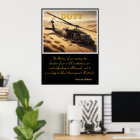 Duty: Fallen Bird in the Sand