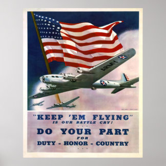 Duty Honour Country Poster