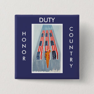 Duty Honour Country Troops Button