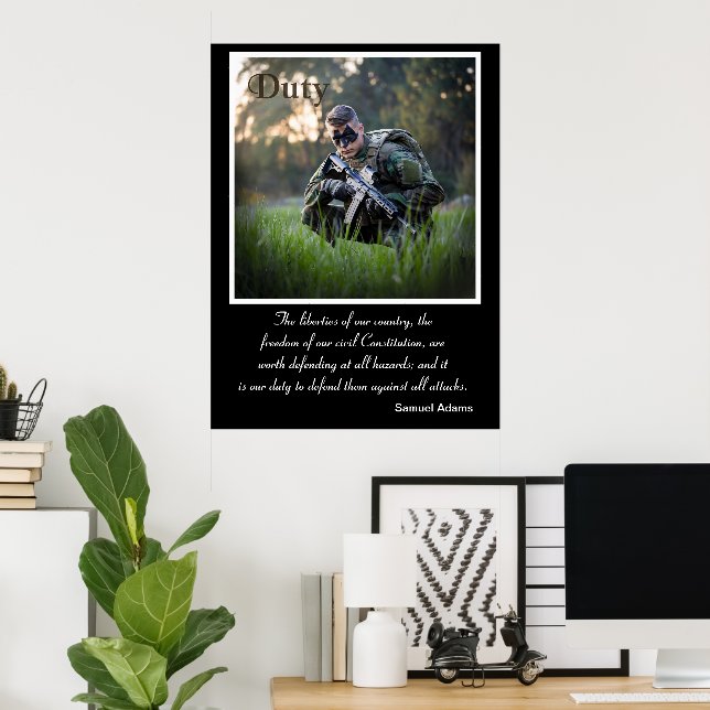 Duty: Prepared for the Unknown Poster (Home Office)