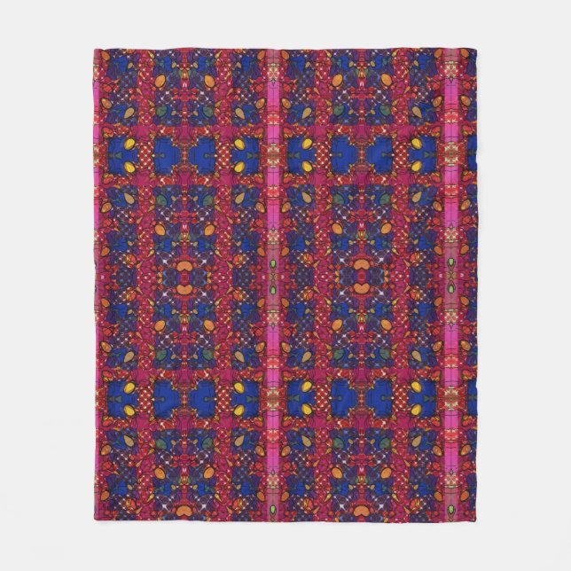 Duvet Cover Fleece Blanket (Front)