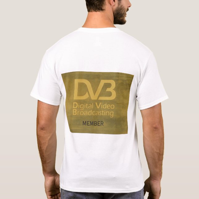 DVB - Digital Video Broadcasting T-Shirt (Back)