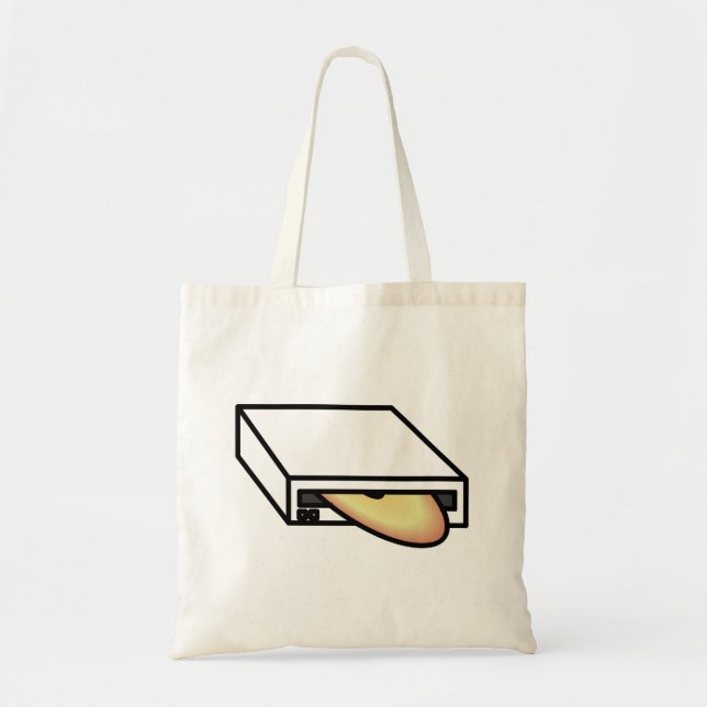 DVD Drive Tote Bag (Front)
