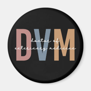 DVM Doctor of Veterinary Medicine Gifts Magnet