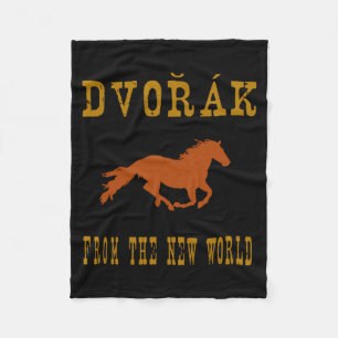 Dvorak From The New World  Fleece Blanket