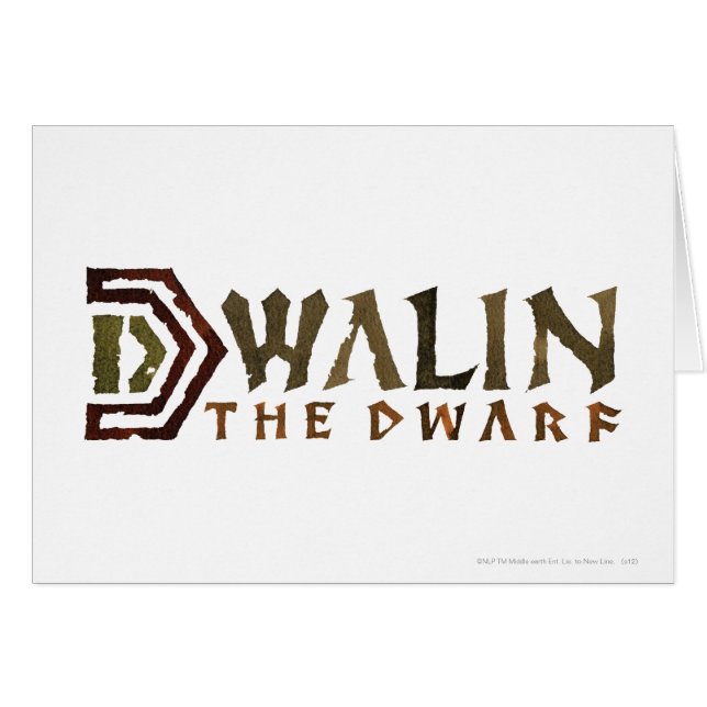 Dwalin Name (Front Horizontal)