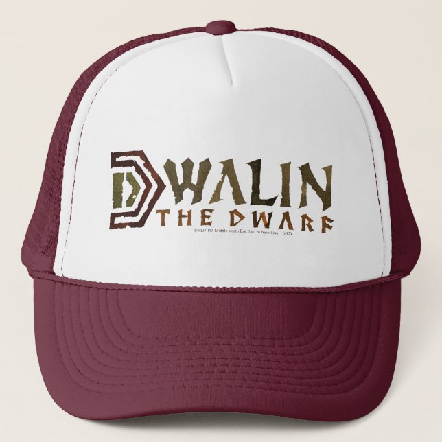 Dwalin Name Trucker Hat (Front)