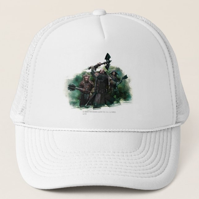 Dwalin, Nori, & Bofur Graphic Trucker Hat (Front)