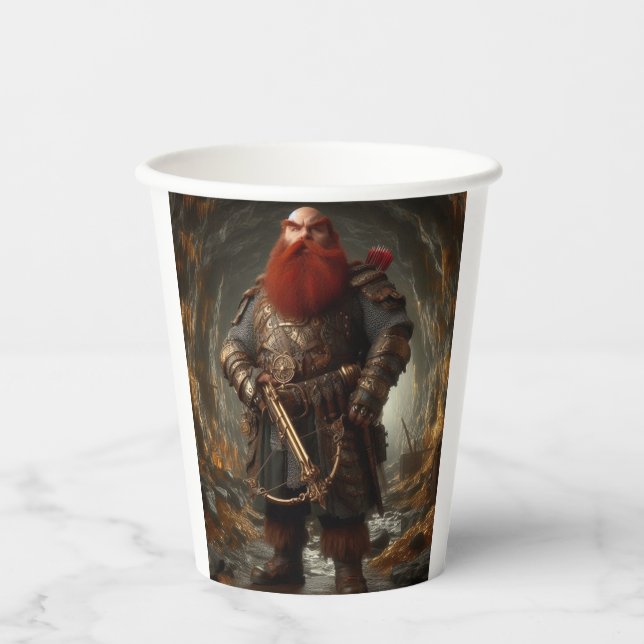 Dwarf 2  paper cups (Front)