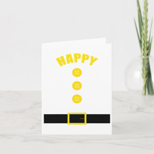 Dwarf Costume - Fun Halloween Gift Idea - Happy Card