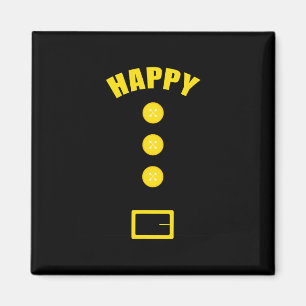 Dwarf Costume  - Fun Halloween Gift Idea - Happy  Magnet