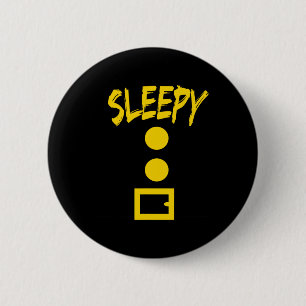 Dwarf Costume  - Fun Halloween Gift Idea - Sleepy 6 Cm Round Badge