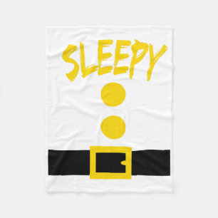 Dwarf Costume - Fun Halloween Gift Idea - Sleepy Fleece Blanket