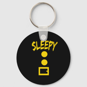 Dwarf Costume  - Fun Halloween Gift Idea - Sleepy Key Ring