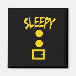 Dwarf Costume  - Fun Halloween Gift Idea - Sleepy Magnet