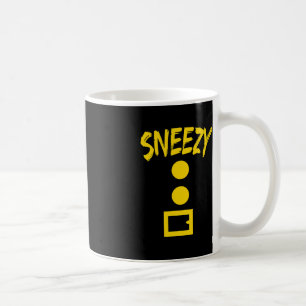 Dwarf Costume - Fun Halloween Gift Idea - Sneezy Coffee Mug