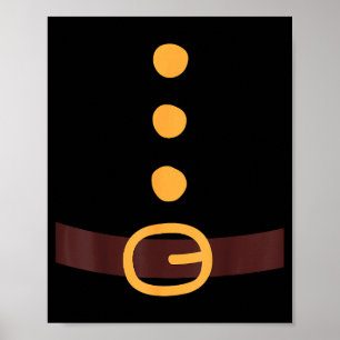 Dwarf Costume Gnome Halloween  Poster