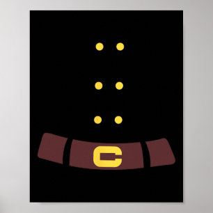Dwarf Costume Last Minute Halloween Costume  Poster