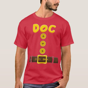 Dwarf Easy Halloween Costume Matching Group Couple T-Shirt