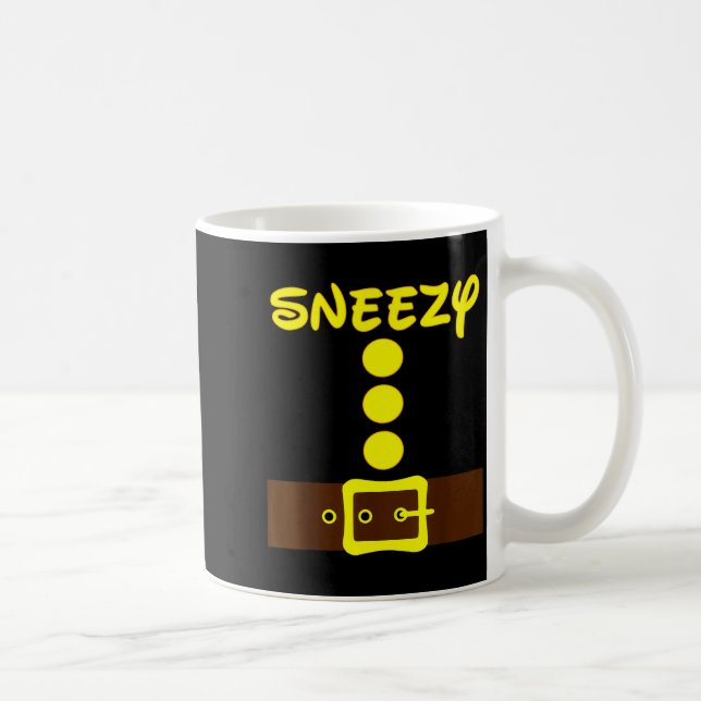 Dwarf Easy Halloween Group Costume Matching Men Wo Coffee Mug (Right)