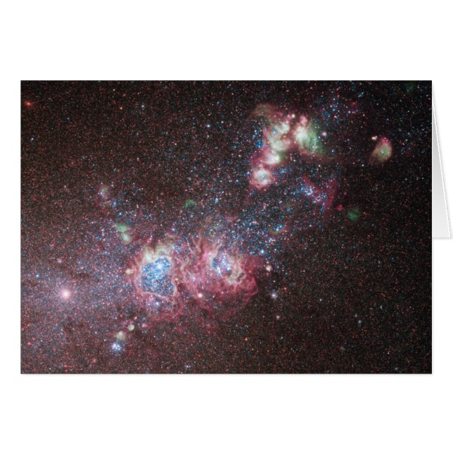 Dwarf Galaxy NGC 4214 (Front Horizontal)