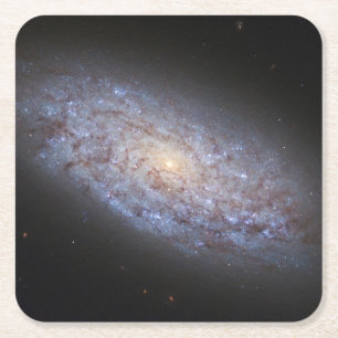 Dwarf Galaxy Ngc 5949. Square Paper Coaster