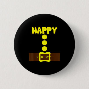Dwarf Halloween Group Matching Family Color Dwarf  6 Cm Round Badge