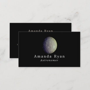 Dwarf Planet Ceres, Astronomy Business Card