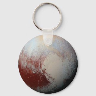 Dwarf Planet Pluto by NASA New Horizons 2015 Photo Key Ring