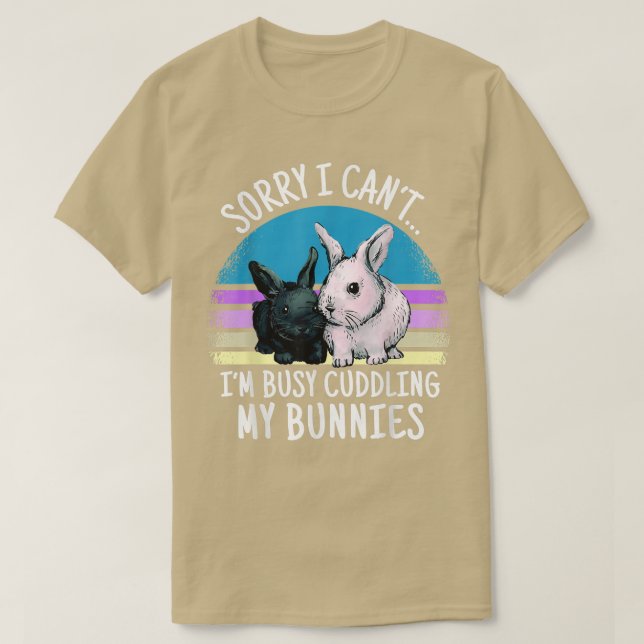 Dwarf rabbit saying for bunny mom  T-Shirt (Design Front)
