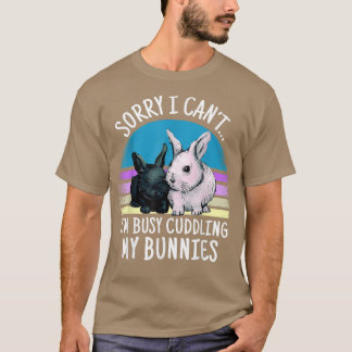 Dwarf rabbit saying for bunny mom  T-Shirt