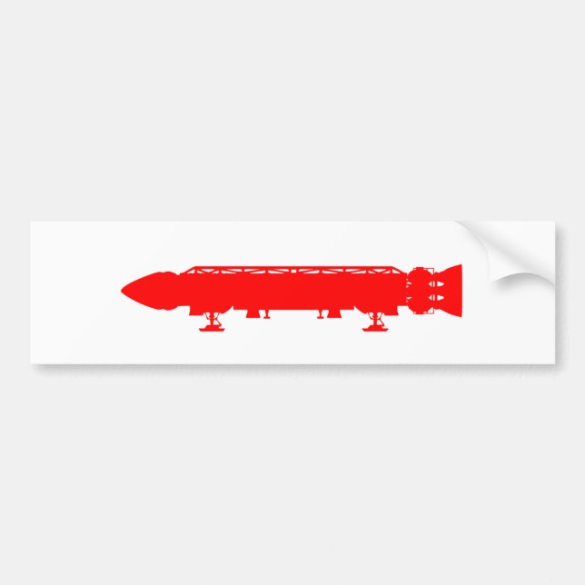 Dwarf Ship Bumper Sticker (Front)