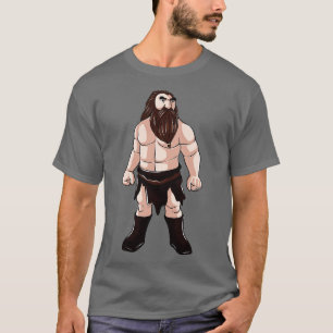 Dwarf With Beard Dwarves Dwarven Warrior T-Shirt