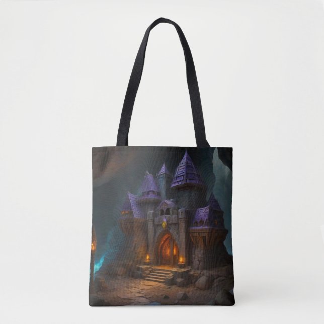 Dwarven Castle of the Blacksmith's Forge Tote Bag (Front)
