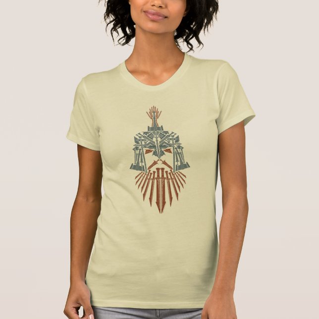 Dwarven Weapons Helmet Icon T-Shirt (Front)