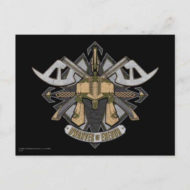 Dwarves Of Erebor Postcard (Front)