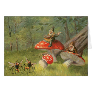 Dwarves on Red Mushrooms