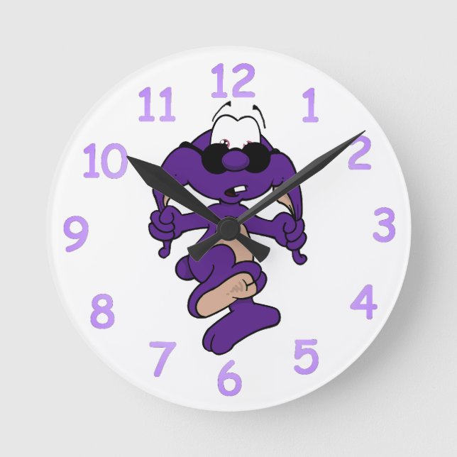 Dweeblinks  round clock (Front)