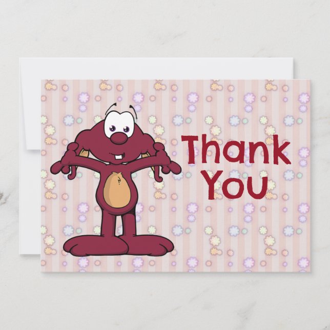 Dweeblinks Thank You Card (Front)