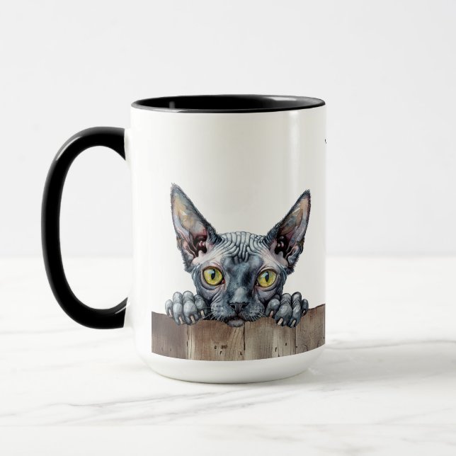 Dwelf Cat Mug (Left)