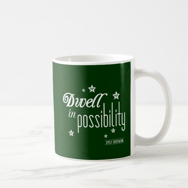 Dwell In Possibility Coffee Mug (Right)